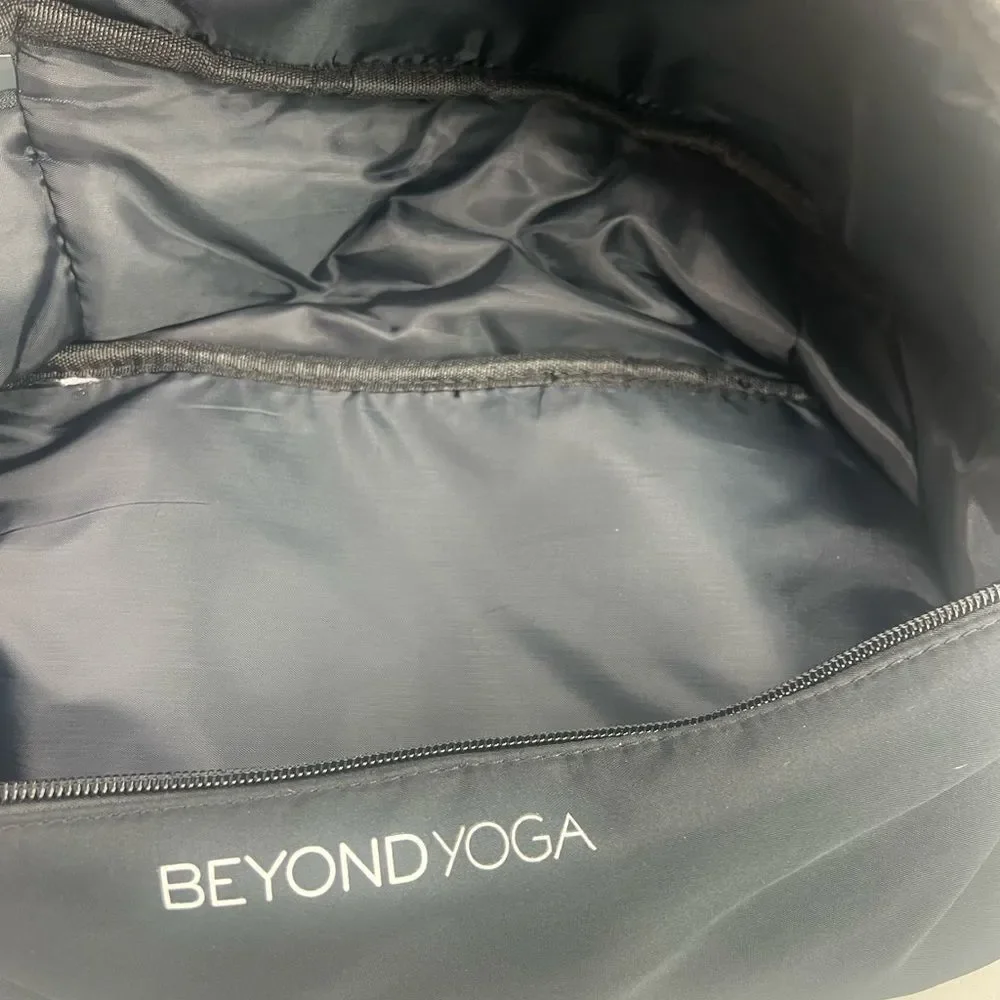 Beyond Yoga Charcoal Backpack